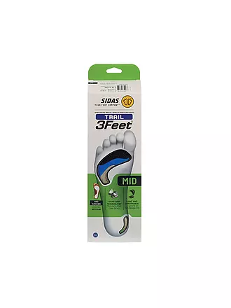 SIDAS | Plantillas para correr 3Feet Trail Mid | 